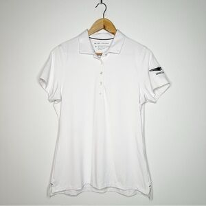 Peter Millar Genesis Embroidered UPF 50+ Moisture Wicking Polo Shirt Medium